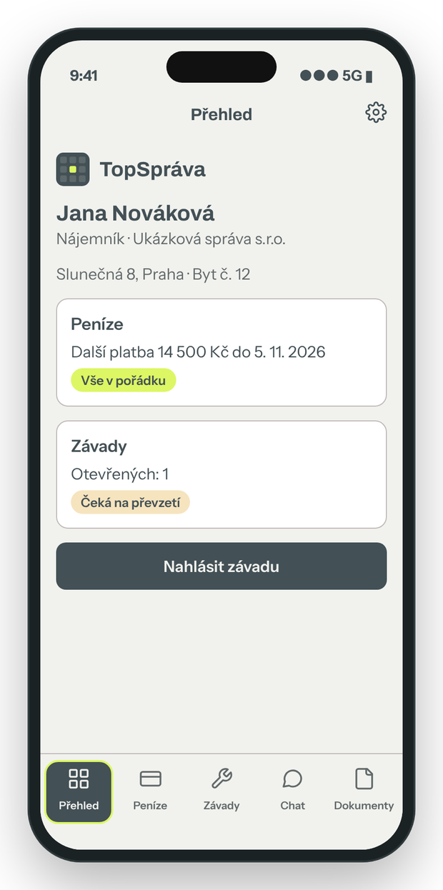 TopSpráva – mobilní aplikace pro iPhone